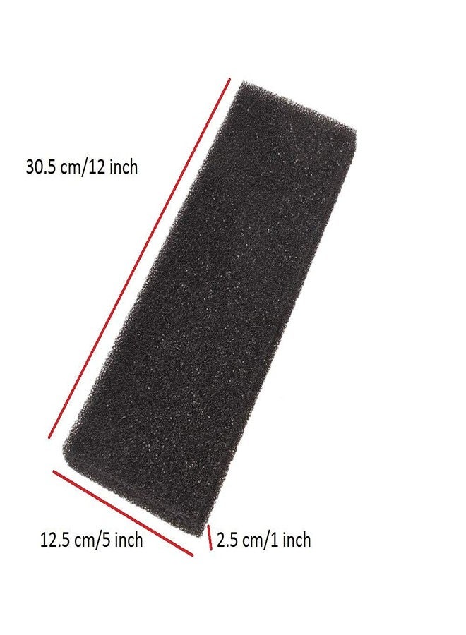 TED TABBIES 2 Layer Aquarium Fish Tank Replacement Biochemical Sponge Filter Foam Pads|Black - Image 3